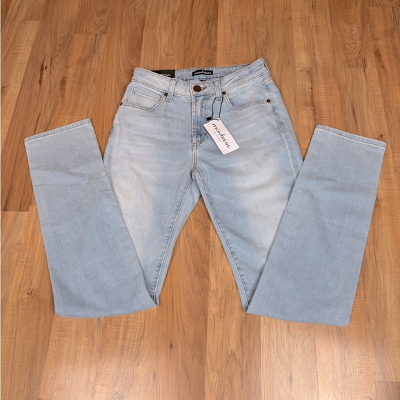 New Monfrere Brando Slim Fit Denim Jeans Men’s Size 28 Light Wash Blue Style1008